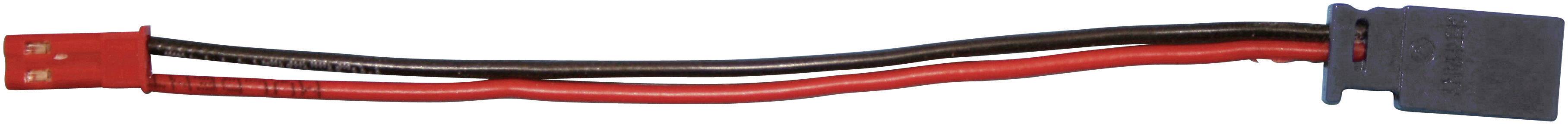 Câble adaptateur pour batterie Modelcraft 58606 [1x BEC femelle - 1x Futaba femelle] 10.00 cm 0.50 mm²