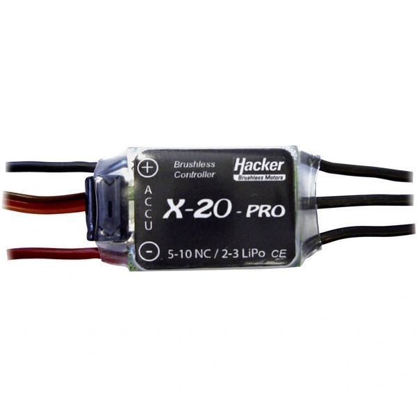 Régulateur de tension brushless HACKER X-20-Pro BEC Régulateur de tension brushless HACKER X-20-Pro BEC