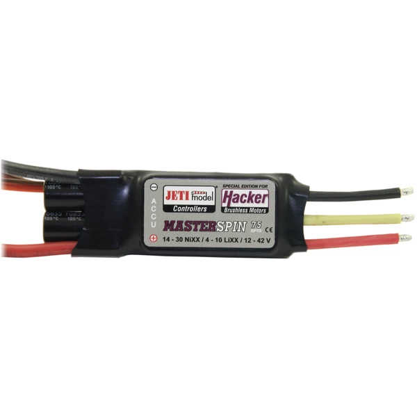 Régulateur de vitesse JETI MasterSPIN 75 PRO OPTO Régulateur de vitesse JETI MasterSPIN 75 PRO OPTO