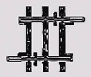 Rail droit Longueur: 22.5 mm Märklin 2204 10 pc(s)