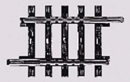 Illusion optique en noir et blanc avec des rayures parallèles donnant l'impression de rails courbés, alors qu'ils sont droits.