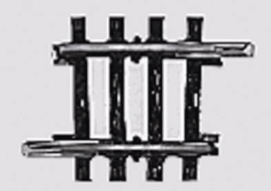 Rail courbe Rayon:424.6 mm 3.75 ° Märklin 2235 10 pc(s)