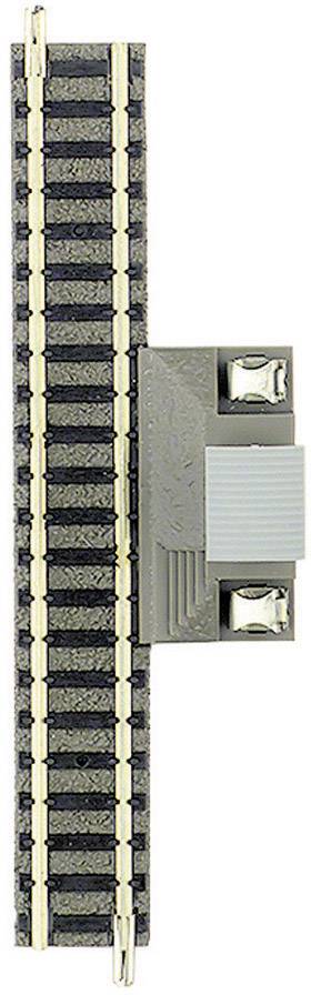 Rail de raccordement, droit Fleischmann 9108 (N) Voie Fleischmann piccolo (avec ballast) 1 pc(s)