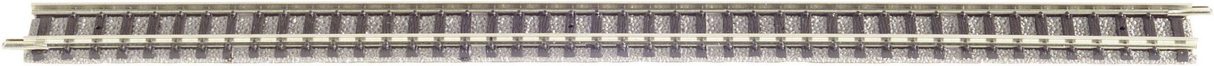 Rail droit Fleischmann 9100 (N) Voie Fleischmann piccolo (avec ballast) 1 pc(s)