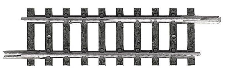 T14907 (N) Voie Minitrix Rail droit 50 mm 10 pc(s)