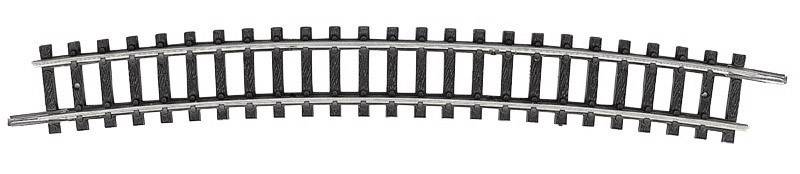T14918 (N) Voie Minitrix Rail courbe 15 ° 492.6 mm 10 pc(s)