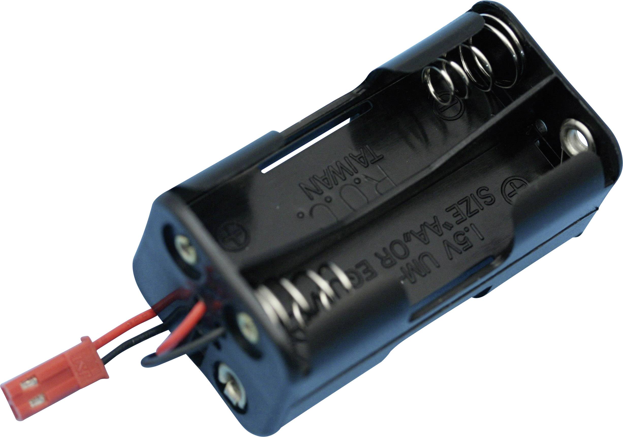 Modelcraft Boîtier de piles sans commutateur Système de connecteur: BEC