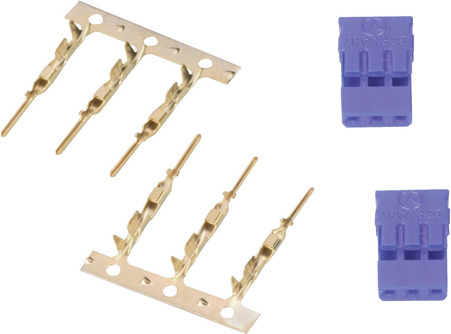 Fiche de servo Modelcraft 71425X2 en vrac JR 1 paire(s)