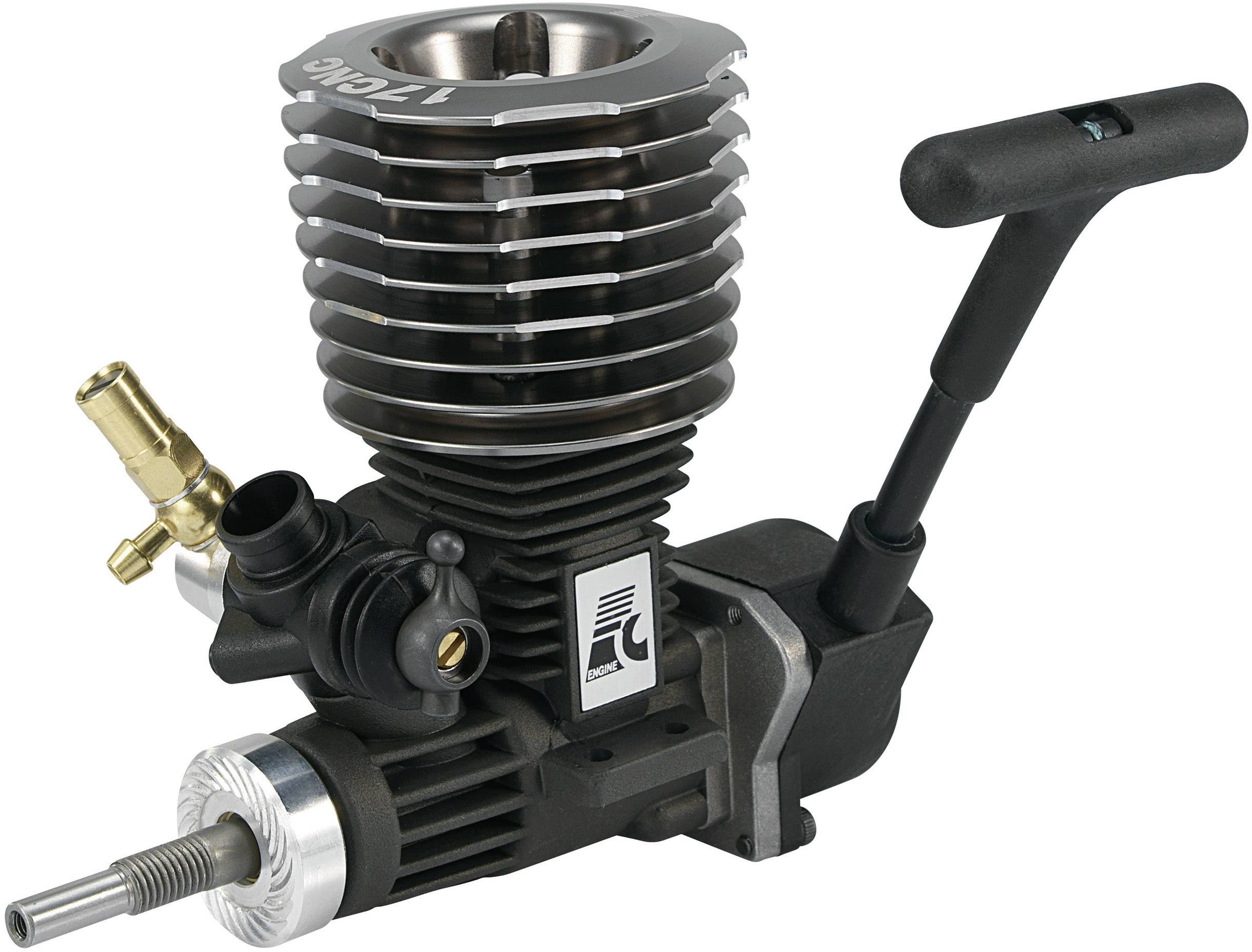 Force Engine 17 CNC nitro Moteur de voiture 2 temps 2.76 cm³ 1.7 CV 1.25 kW