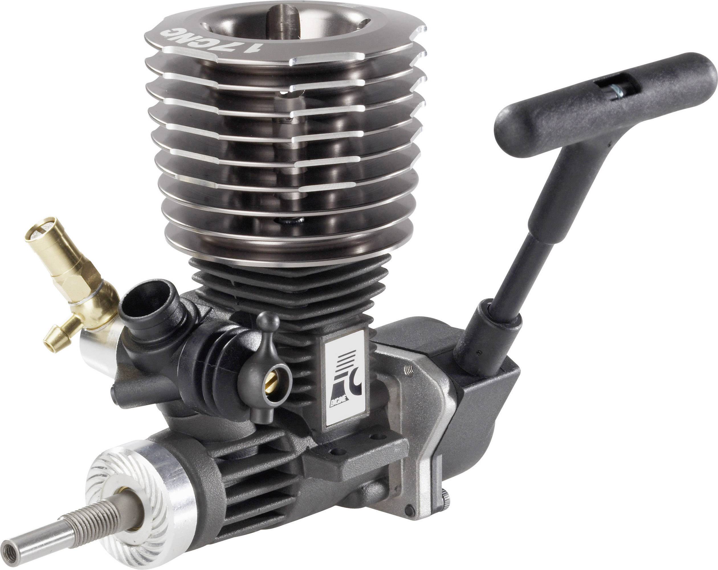 Force Engine 17 CNC nitro Moteur de voiture 2 temps 2.76 cm³ 1.7 CV 1.25 kW