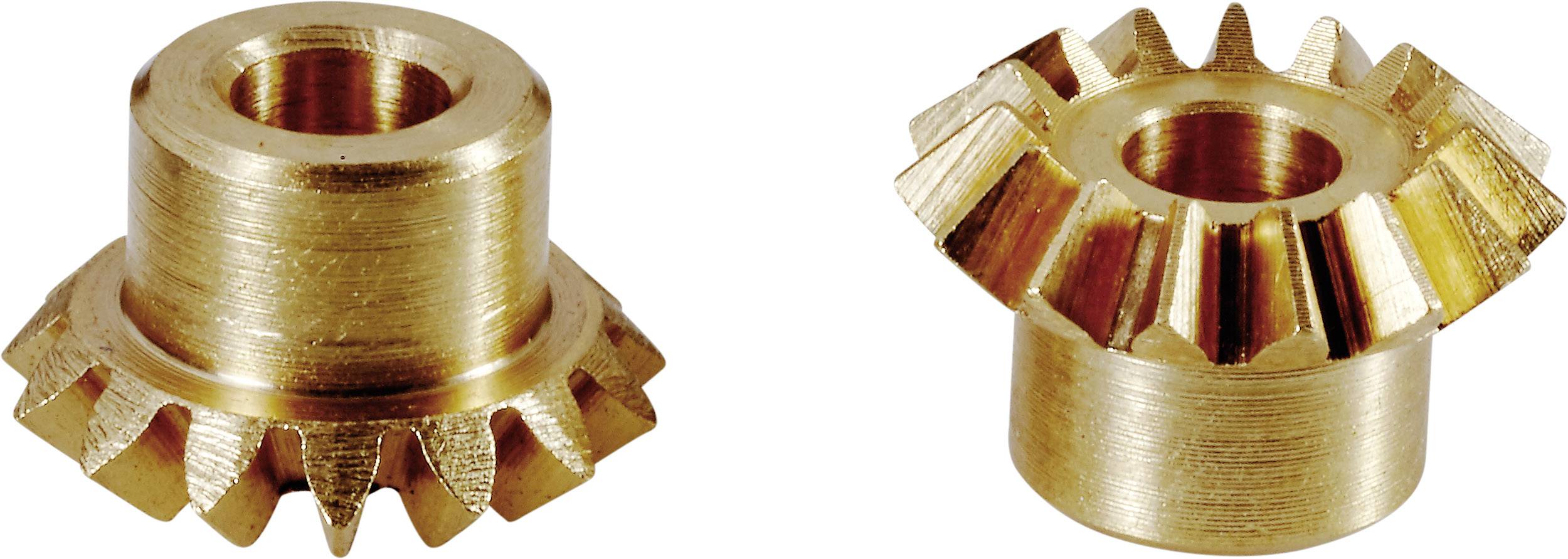 Reely Roue conique en laiton Type de module: 0.5 Nombre de dents: 15, 15 1 paire(s)