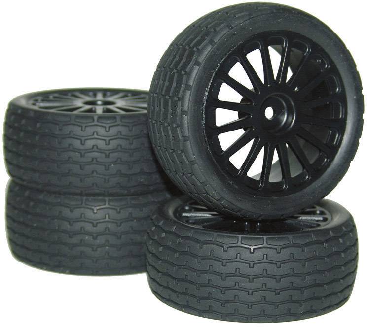 Roues complètes 1:10 Mustang REELY D10R05NRSBA061