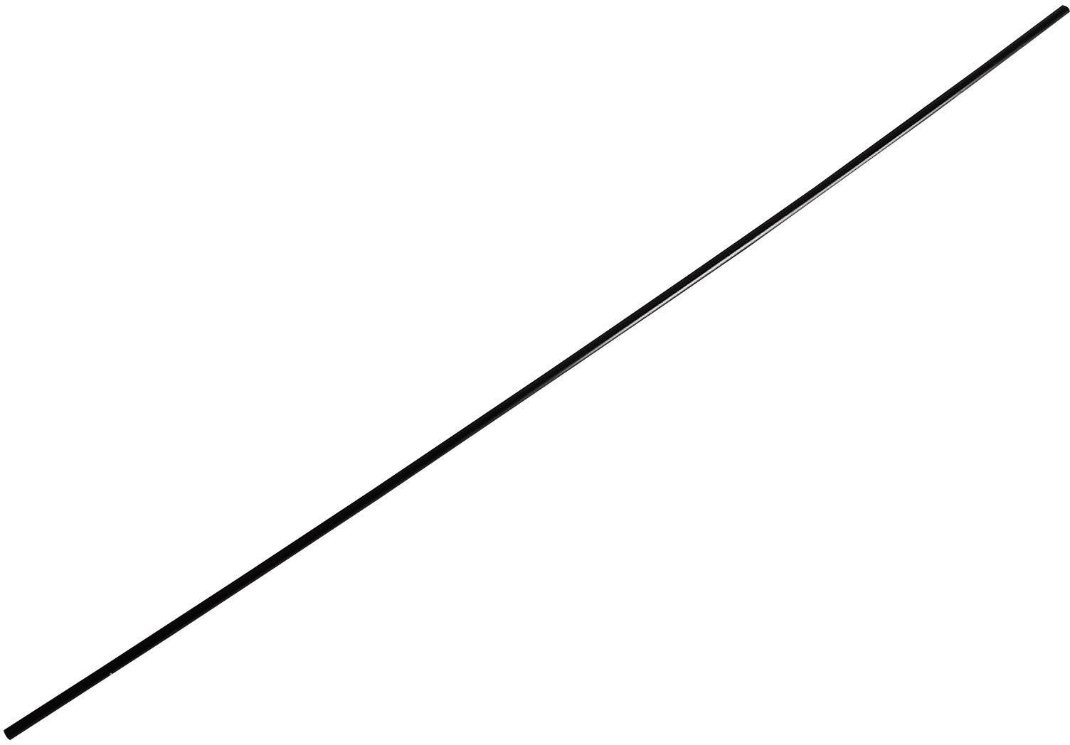 Ligne noire diagonale sur fond blanc.