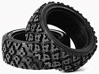 2 pneus Rally Block TAMIYA 50476