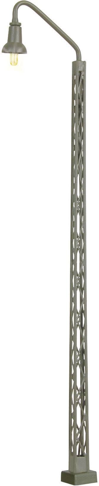 Réverbère sur mât en treillis simple Viessmann Modelltechnik 63851 modèle fini H0 1 pc(s)