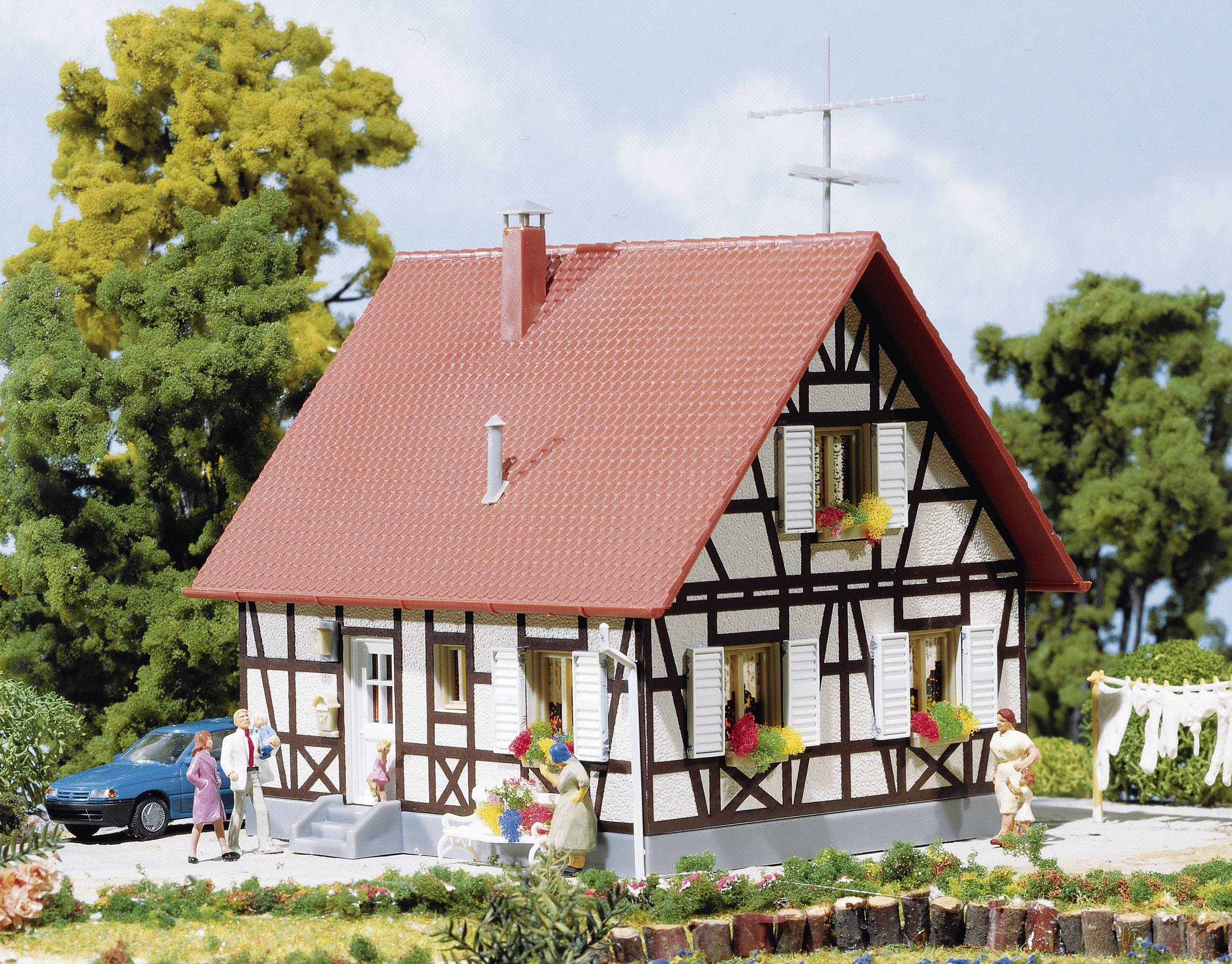 Maison à colombages H0