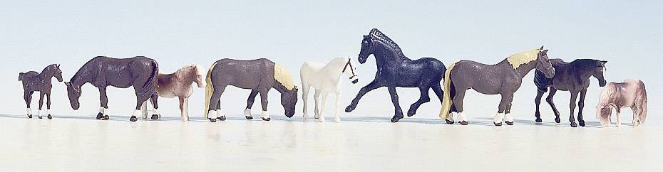 Figurines H0 « chevaux »