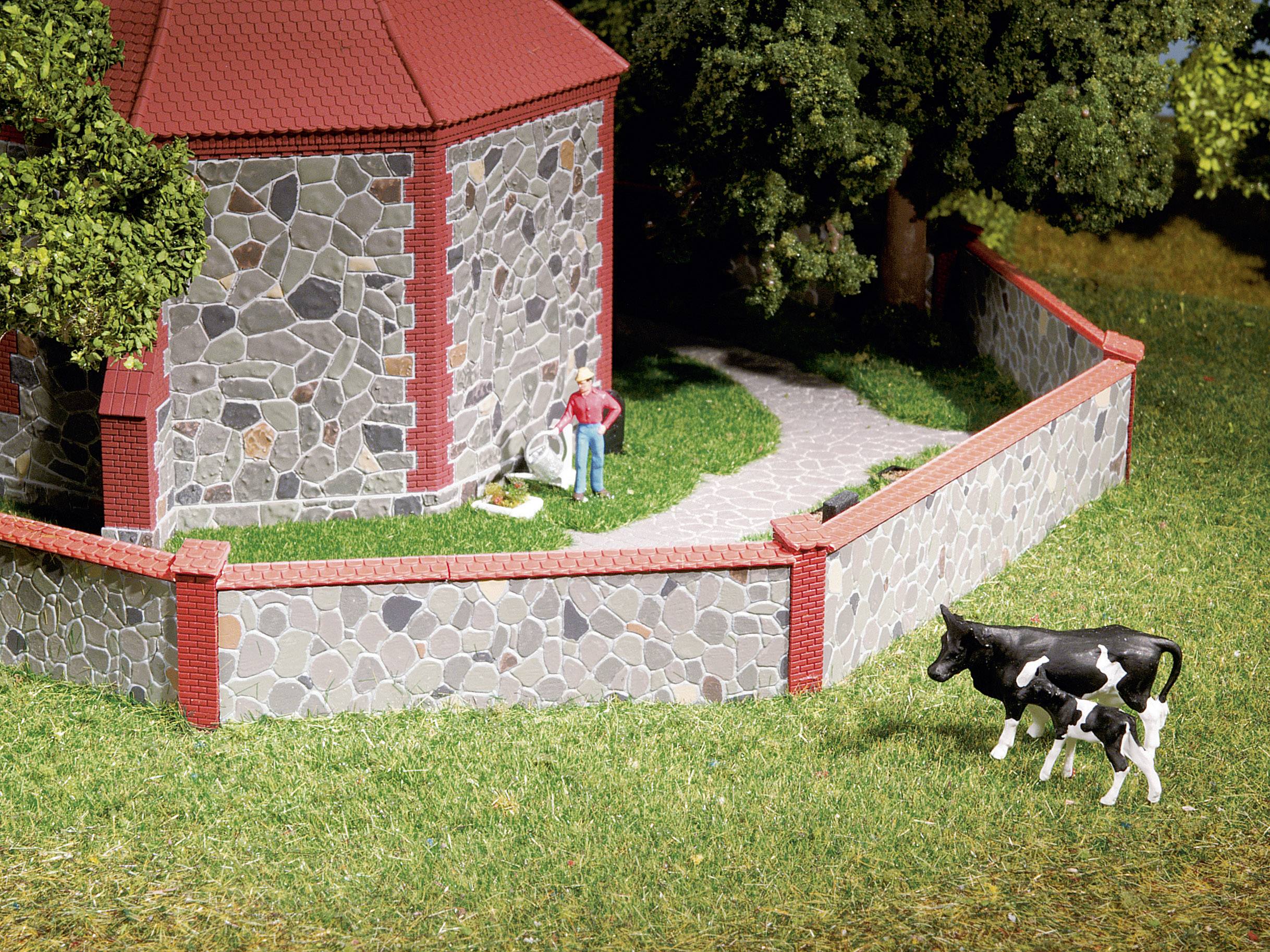 Mur en pierres naturelles H0