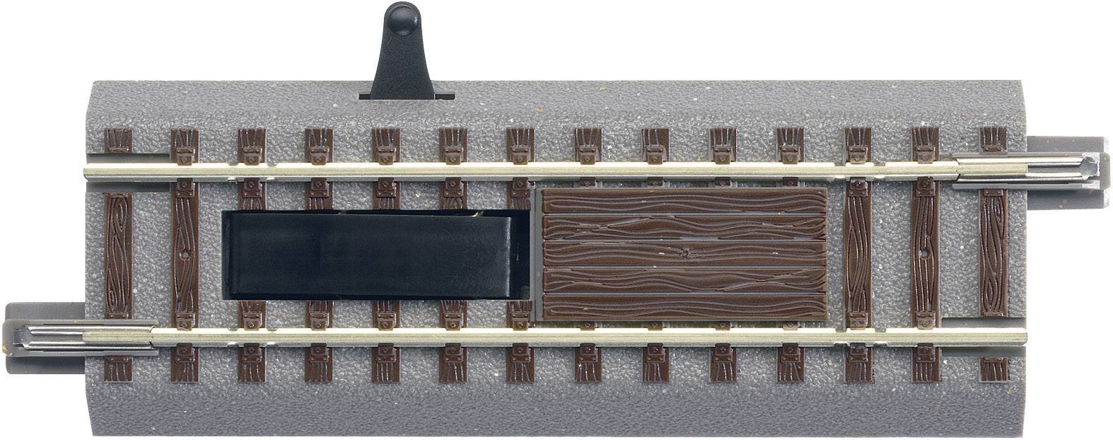 Rail dételeur, électrique (H0) Voie Roco geoLINE (avec ballast) 100 mm Roco 61118 1 pc(s)