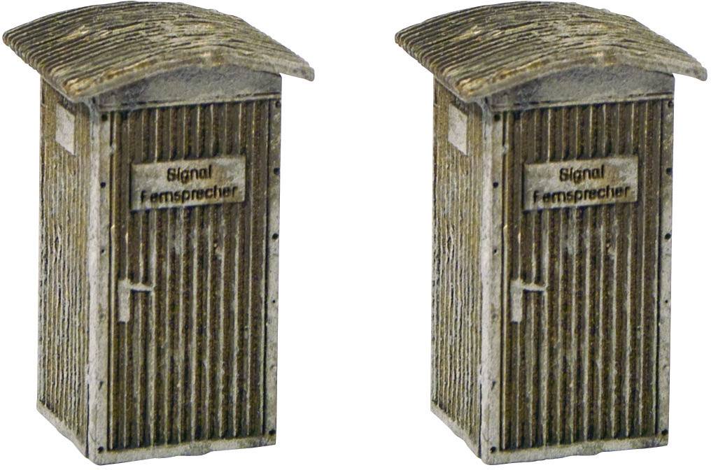 Cabine téléphonique de signal MBZ 84081 modèle découpé au laser N 1 set