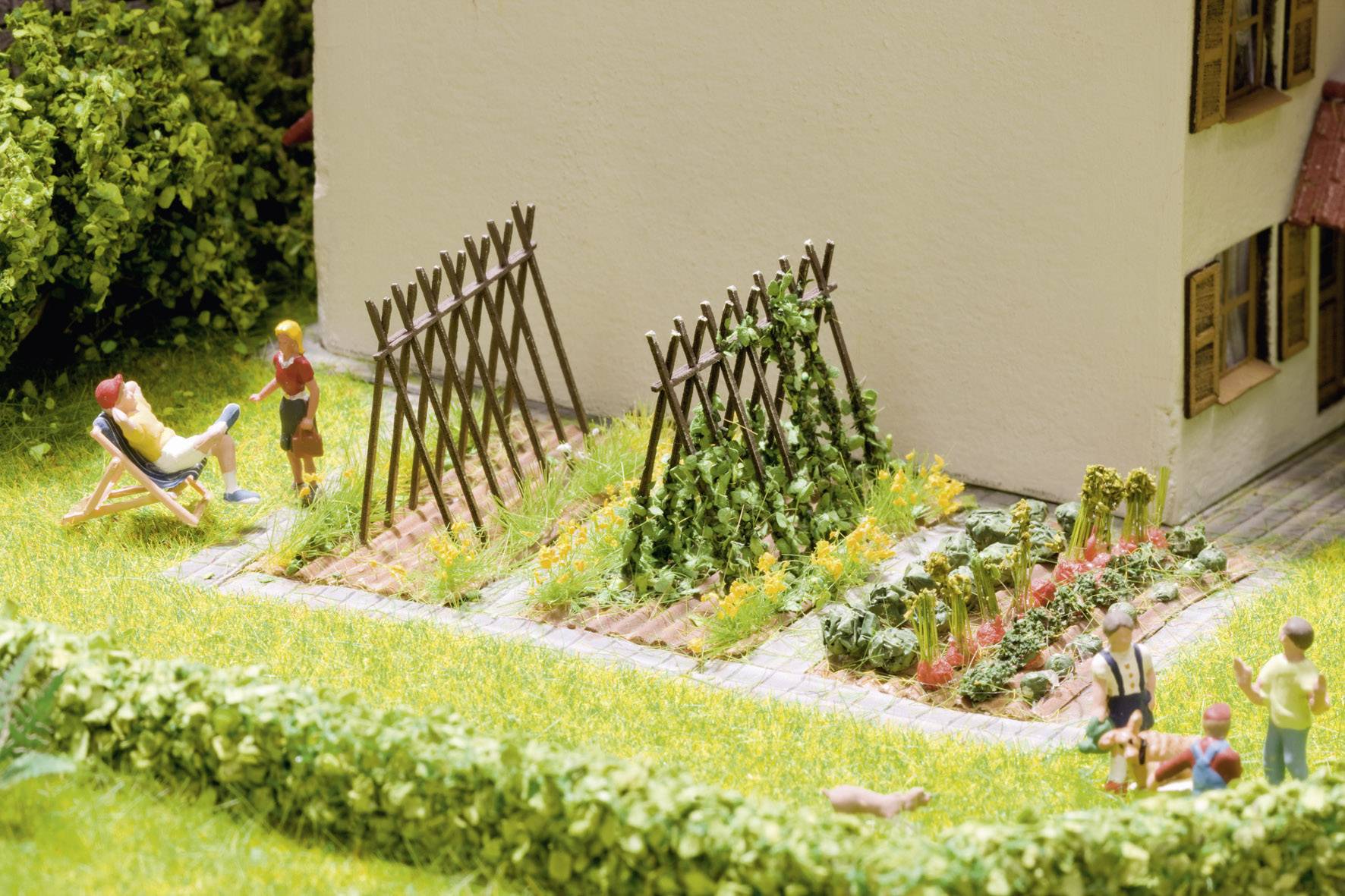 Tuteurs pour haricots NOCH Laser-Cut minis® 14604 kit découpé au laser N 1 set