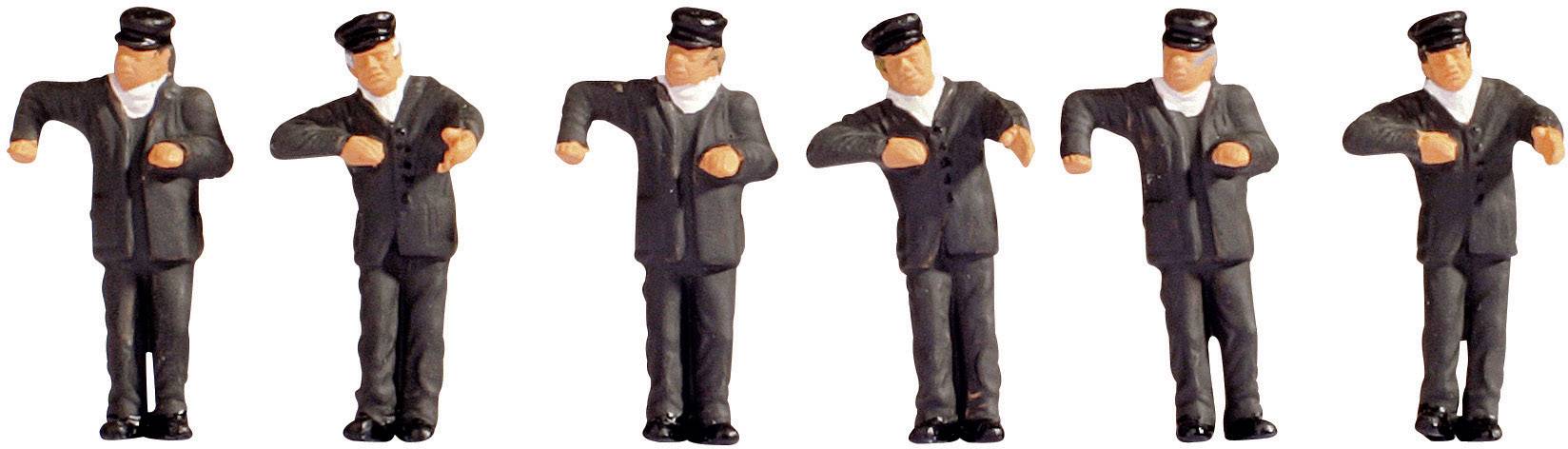 Figurines conducteur de locomotive à vapeur H0