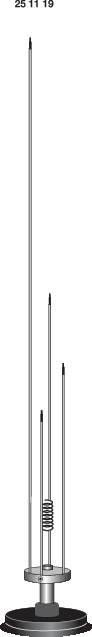 Antenne mobile pour talkie-walkie Albrecht 61680 SKY-SCAN Mag 1300
