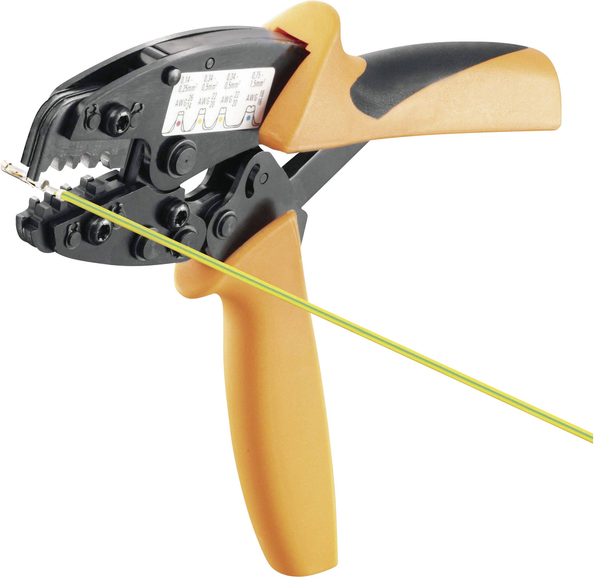 Pince à sertir Weidmüller HTF RSV 16 WI 9013560000 0.14 à 2.5 mm² 1 pc(s)