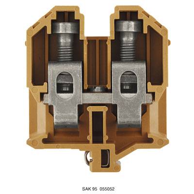 Bloc de jonction de passage Weidmüller SAK 95/35 KRG/BL 0662270000 10 pc(s)