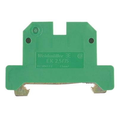 Bloc de jonction de protection Weidmüller EK 2.5/35 0661060000 100 pc(s)
