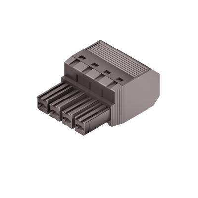 Weidmüller Boîtier femelle pour câble Nbr total de pôles 4 Pas: 7.62 mm 1060410000 45 pc(s)