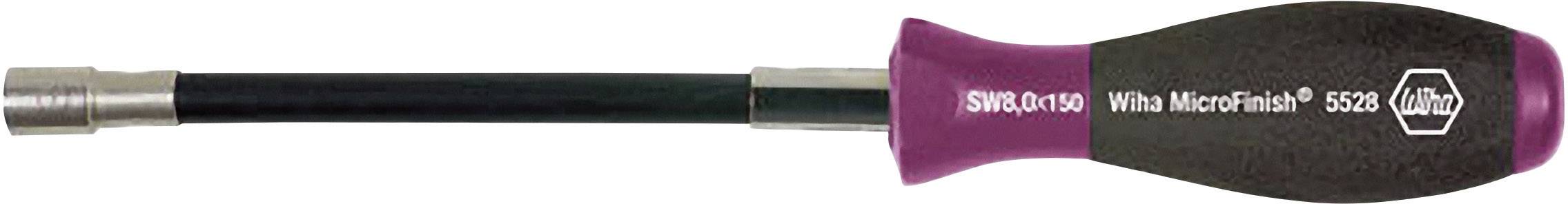 Tournevis à douille Wiha MicroFinish 29175 pour l'atelier Taille (métrique): 6 mm Longueur de la lame: 150 mm 1 pc(s)