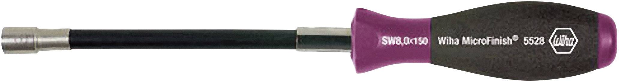 Tournevis à douille Wiha MicroFinish 29176 pour l'atelier Taille (métrique): 7 mm Longueur de la lame: 150 mm 1 pc(s)
