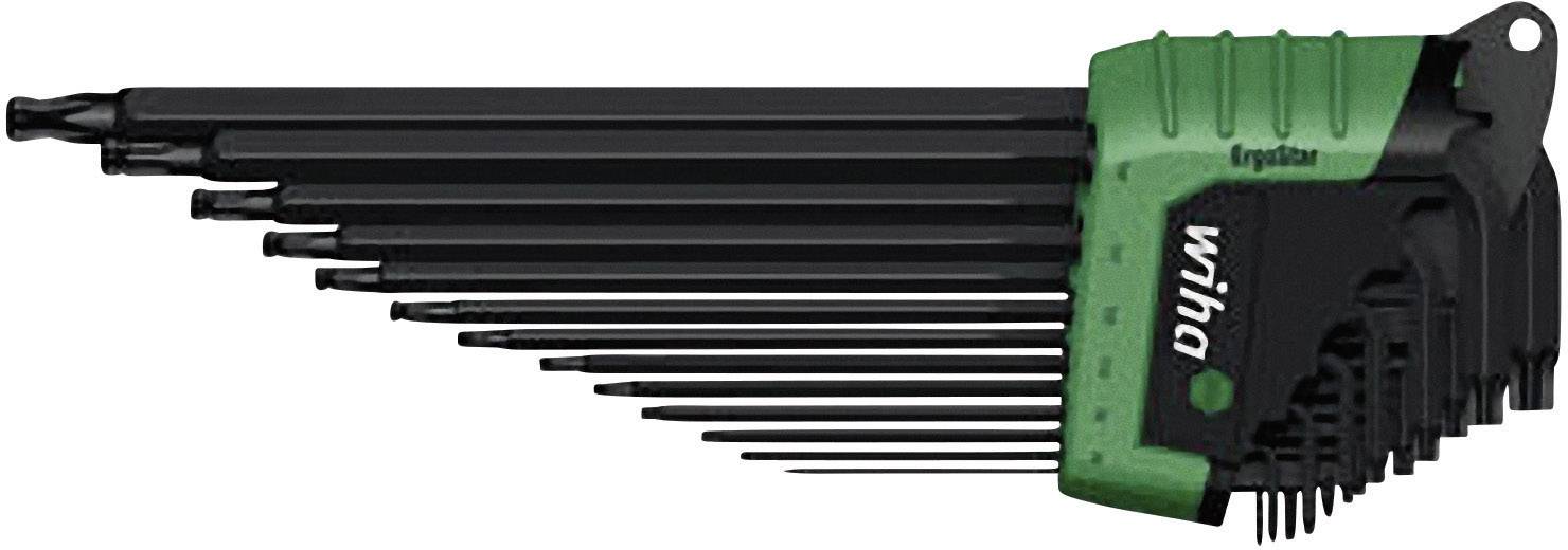 Wiha TORX® intérieur Jeu de clés mâles coudées T 5, T 6, T 7, T 8, T 9, T 10, T 15, T 20, T 25, T 27, T 30, T 40, T 45 13 pièces