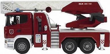 Bruder Scania Feuerwehrleiterwagen mit Licht und Sound Modulen