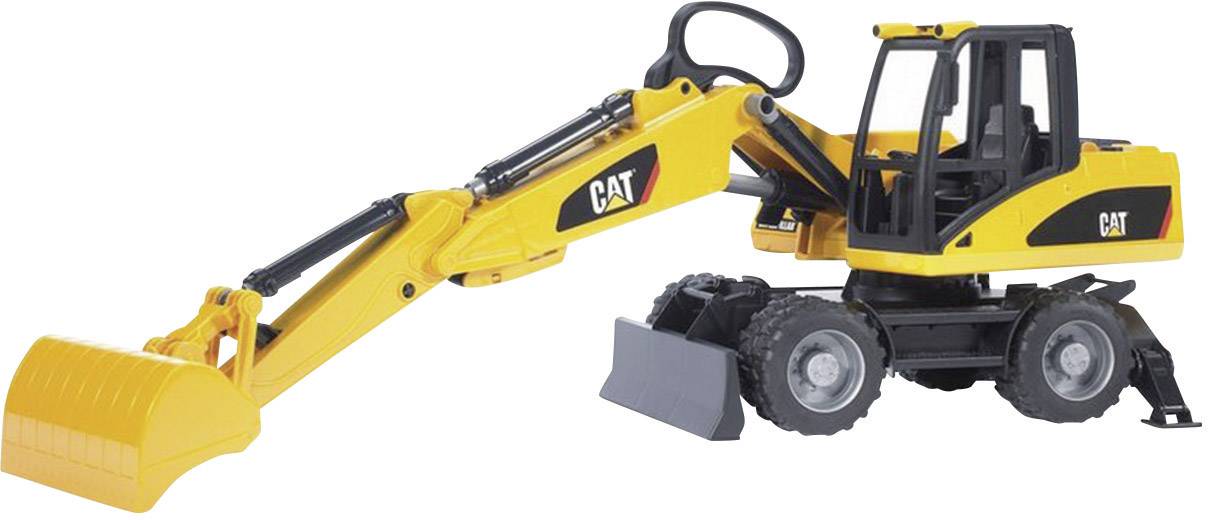 Pelle sur pneus Bruder CAT 2445