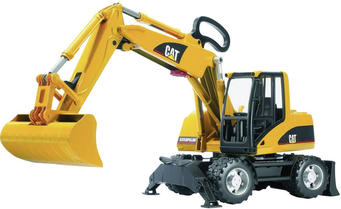 Pelle sur pneus Bruder CAT 2445