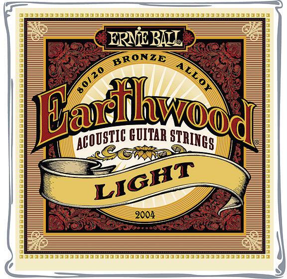 Corde de guitare acoustique Ernie Ball EB2004 Light 011-052