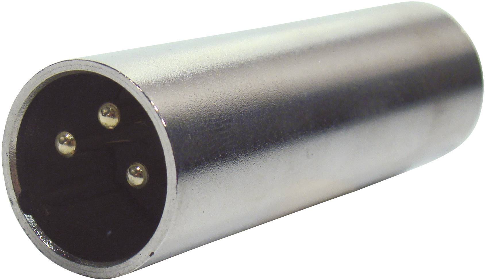 Paccs XLR Adaptateur [1x XLR mâle - 1x XLR mâle] argent