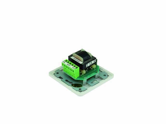 Omnitronic encastré Commande du volume mono ELA blanc