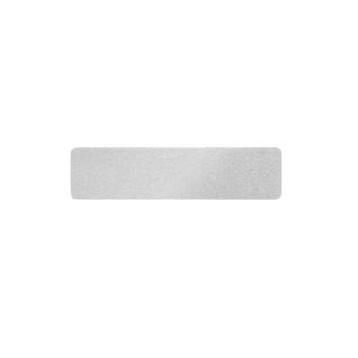 Un espace blanc, rectangulaire, légèrement texturé sur un fond neutre.