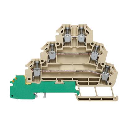 Bloc de jonction de raccordement d'alimentation moteur Weidmüller MAK 2.5 1615270000 50 pc(s)