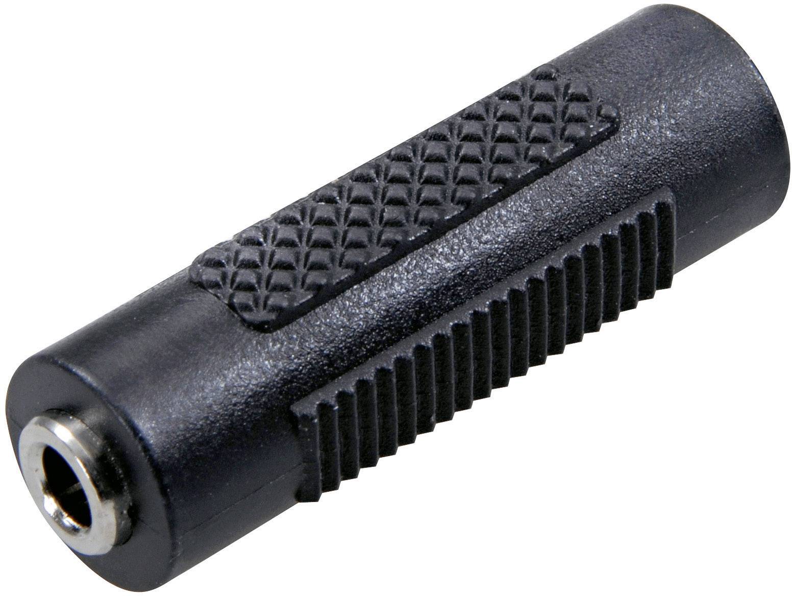 SpeaKa Professional SP-7870648 Jack audio Adaptateur [1x Jack femelle 3.5 mm - 1x Jack femelle 3.5 mm] noir