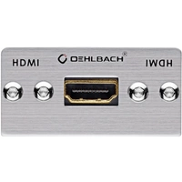 Dispositif multimédia avec changeur de genre Oehlbach PRO IN MMT-G HS 0.27 m argent contacts dorés Dispositif multimédia avec changeur de genre Oehlbach PRO IN MMT-G HS 0.27 m argent contacts dorés