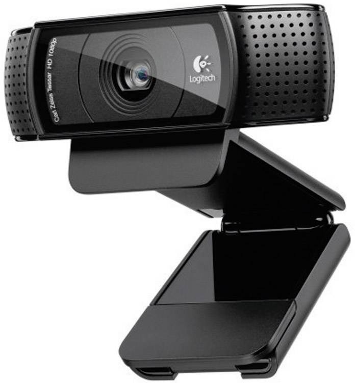 Webcam Full HD Logitech HD Pro C920 support à pince 1920 x 1080 Pixel