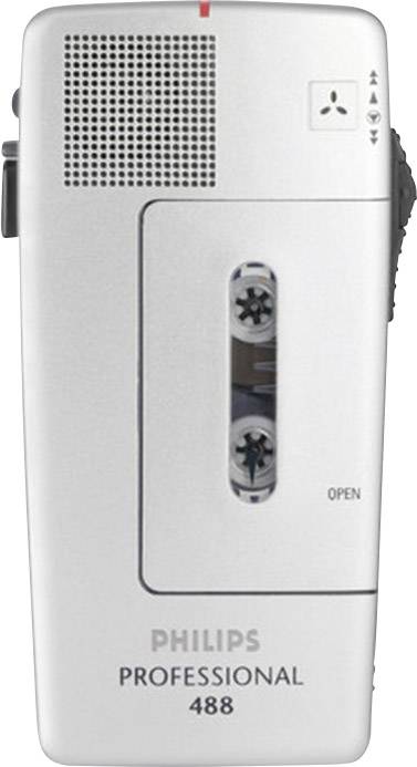 Dictaphone analogique Philips Pocket Memo 488 argent