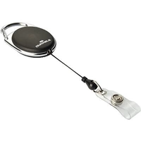 Durable JOJO STYLE - 8324 Porte-carte d'identité à enrouleur dragonne à bouton-poussoir noir 0.8 m 832401 10 pc(s) Durable JOJO STYLE - 8324 Porte-carte d'identité à enrouleur dragonne à bouton-poussoir noir 0.8 m 832401 10 pc(s)