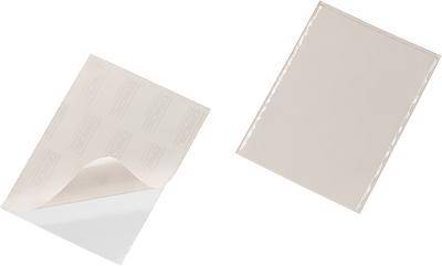Durable pochettes autoadhésives POCKETFIX A5 - 8294 Utilisation pour format de papier: DIN A5 (l x H) 240 mm x 180 mm transparent
