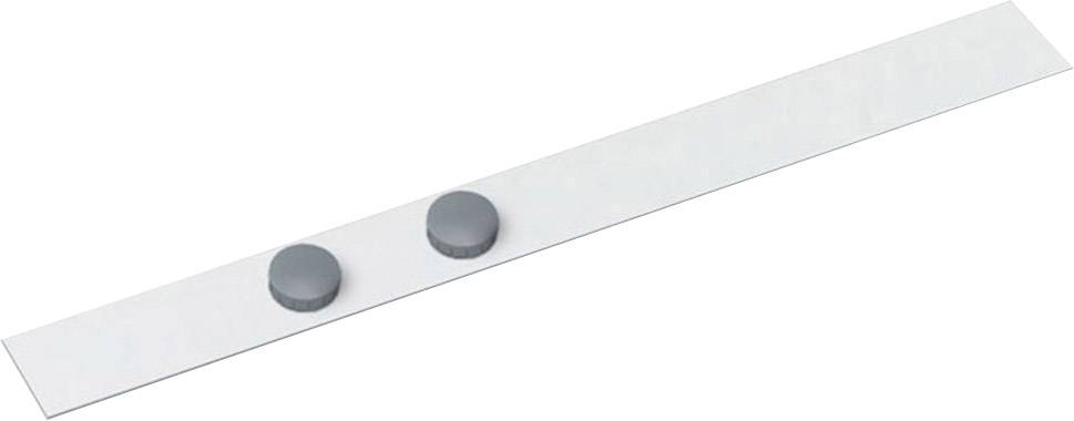 Bande magnétique standard MAUL avec 2 aimants 6206202 50 cm blanc