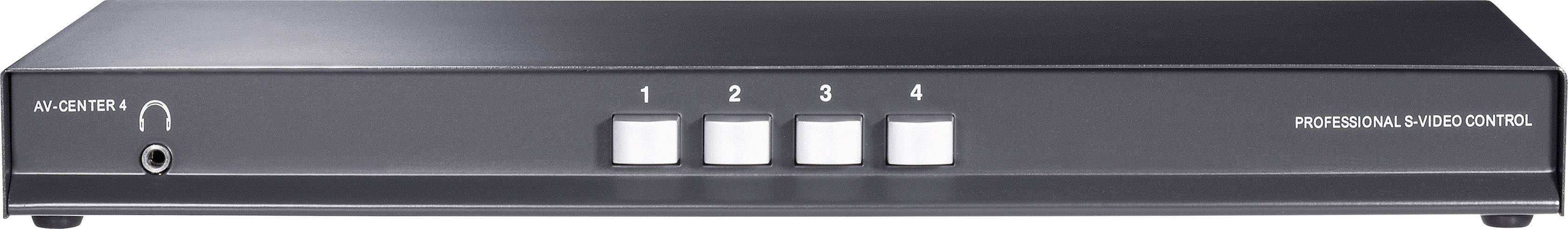 SpeaKa Professional 4x2 ports Switch composite, S-Video